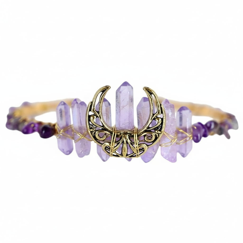 Amethyst Tiara – Eleganz & Stil für besondere Anlässe CrystalScents