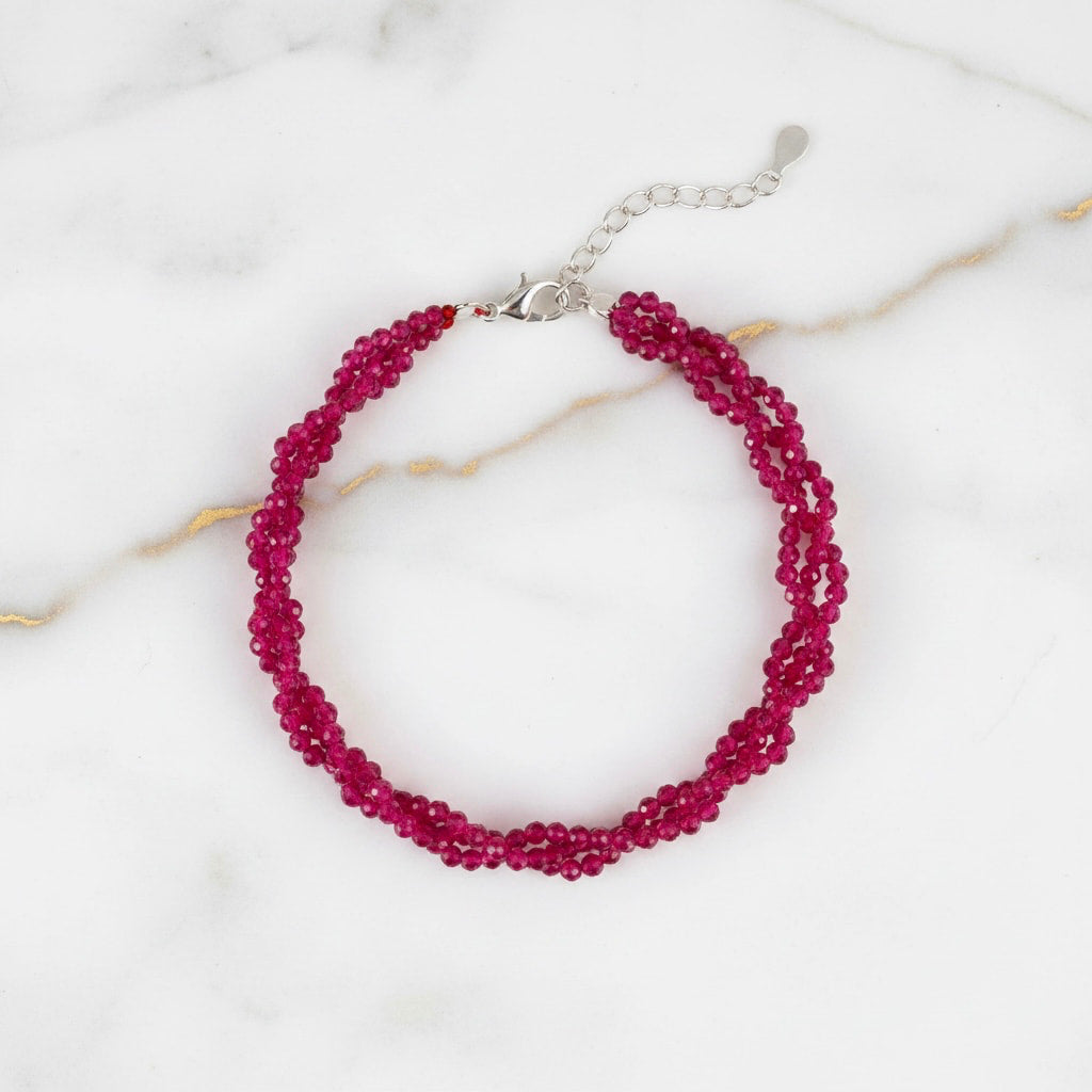 Rubin Armband – Liebe & Leidenschaft CrystalScents