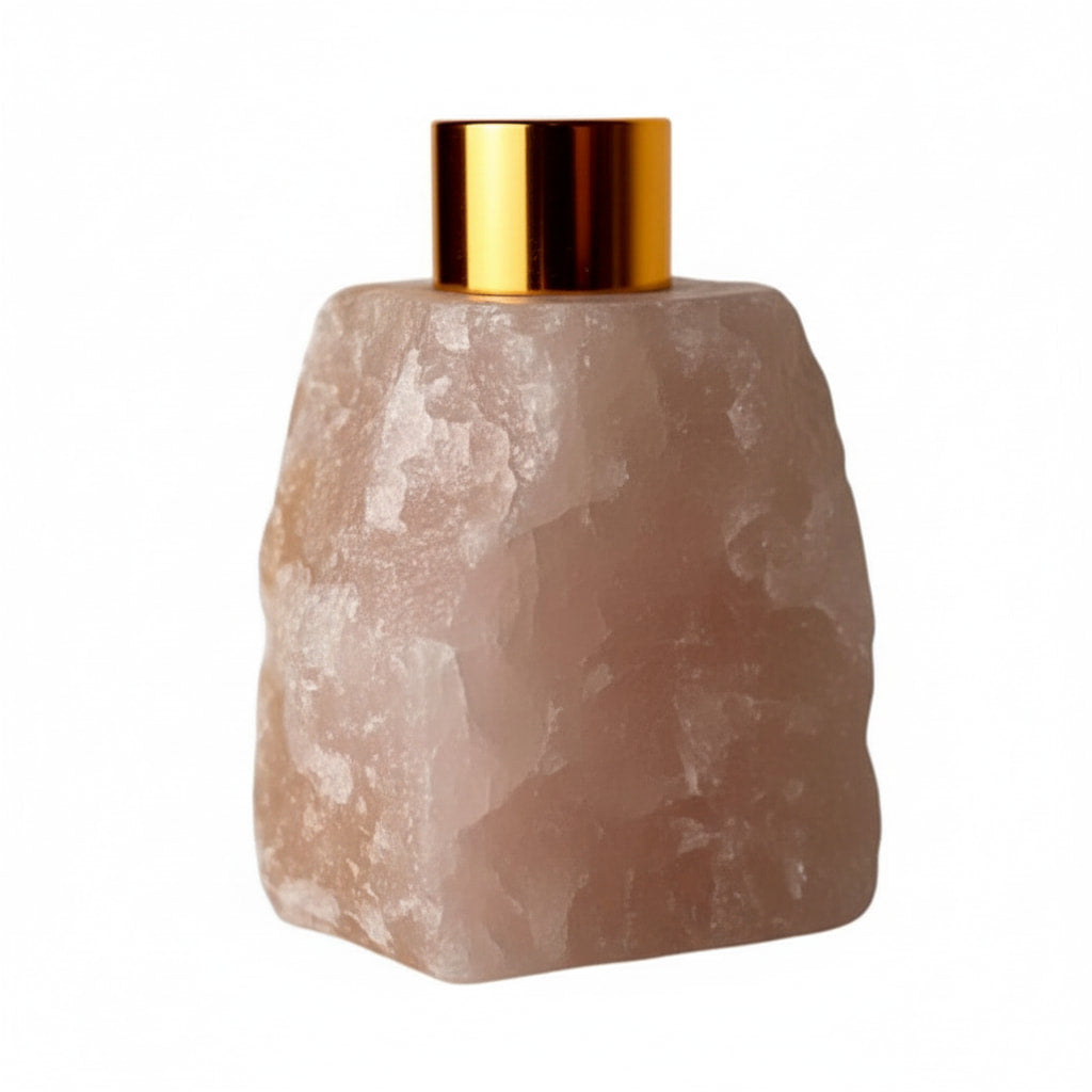 Rosenquarz Raumduftdiffuser - Harmonie & Leichtigkeit CrystalScents