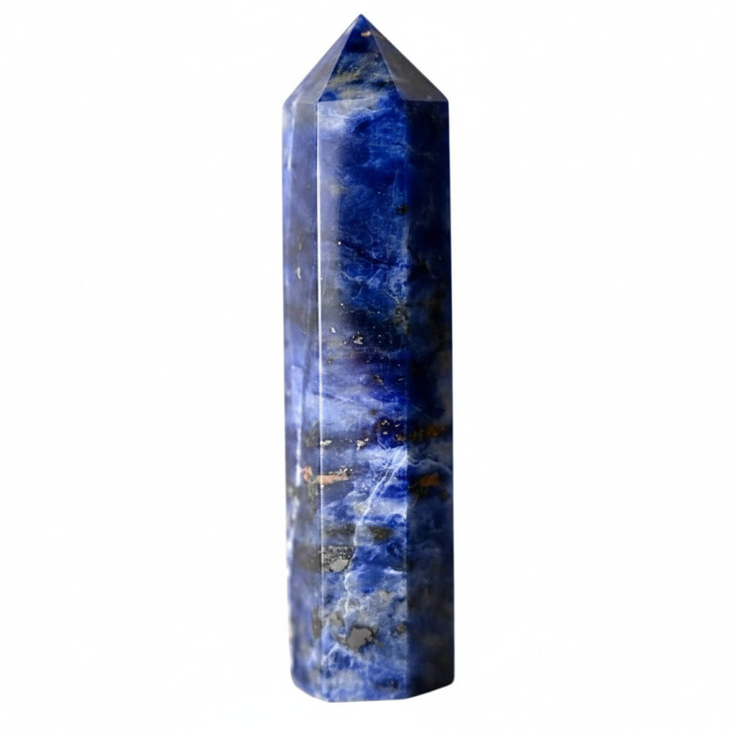 Sodalit Obelisk – Meditation & Achtsamkeit CrystalScents