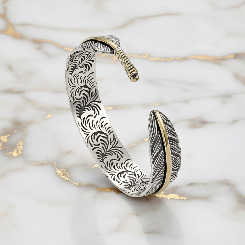 Armband Feder – Stärke & Erdung CrystalScents