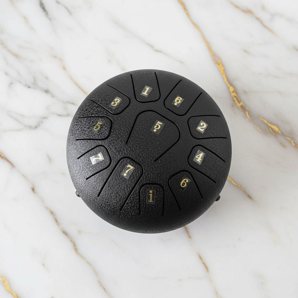 Zungentrommel schwarz – für meditative Klänge und Entspannung CrystalScents