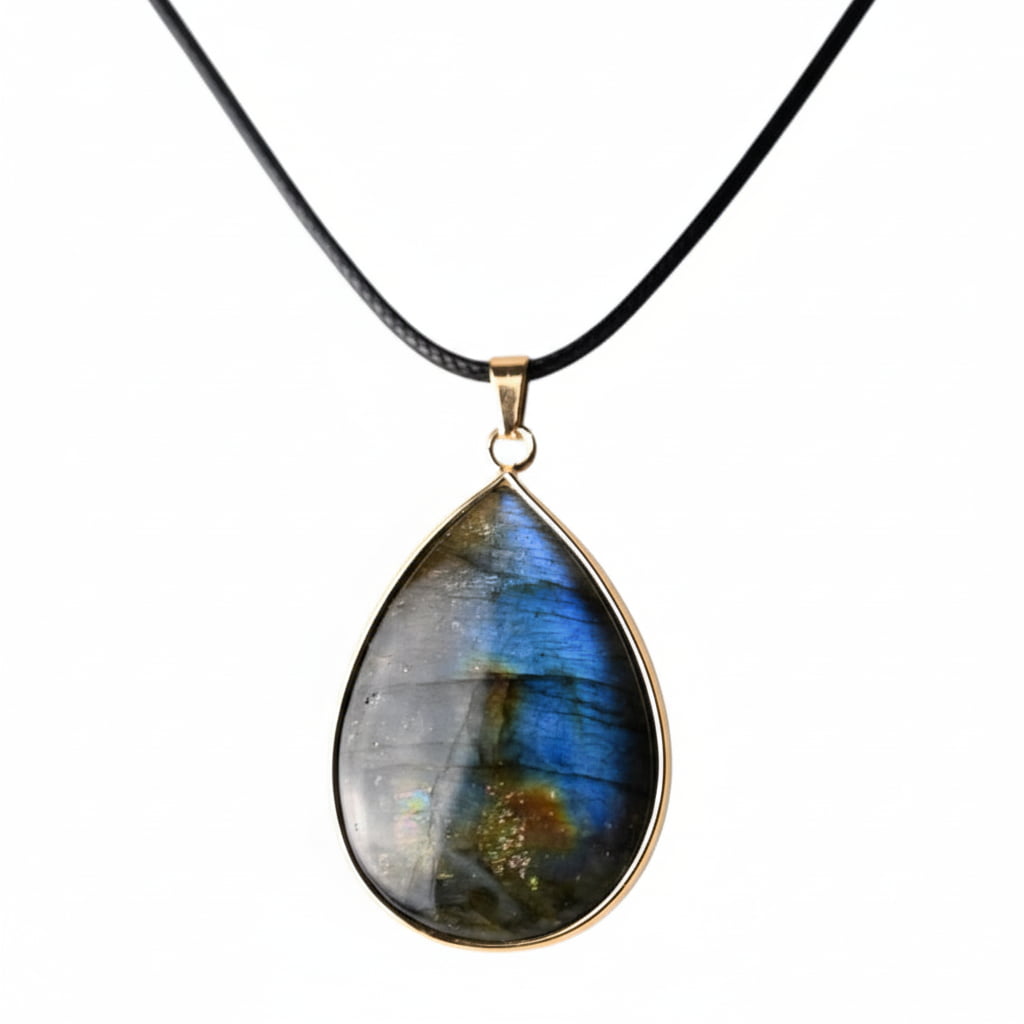 Labradorit Halskette – Schutz & Energie JETZT sichern CrystalScents