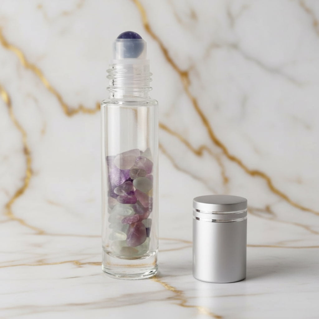 Fluorit Ölroller - Handlich & Natürlich CrystalScents