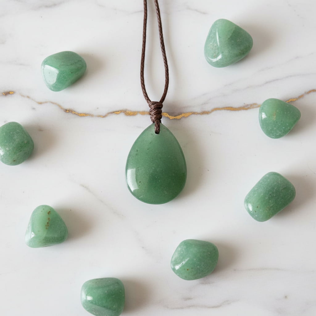 Aventurin Halskette - Stärke & Vertrauen