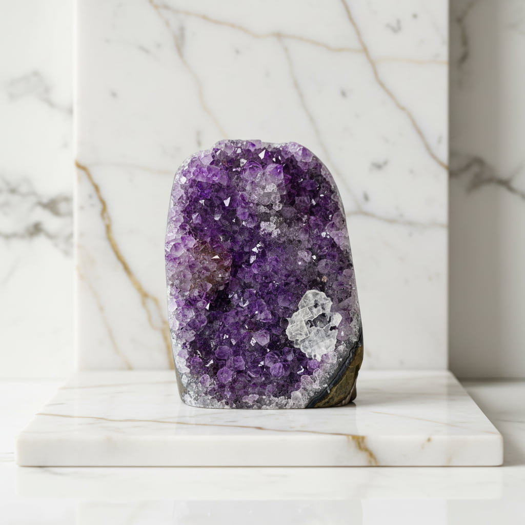 Amethystdruse - Roh & Naturbelassen CrystalScents