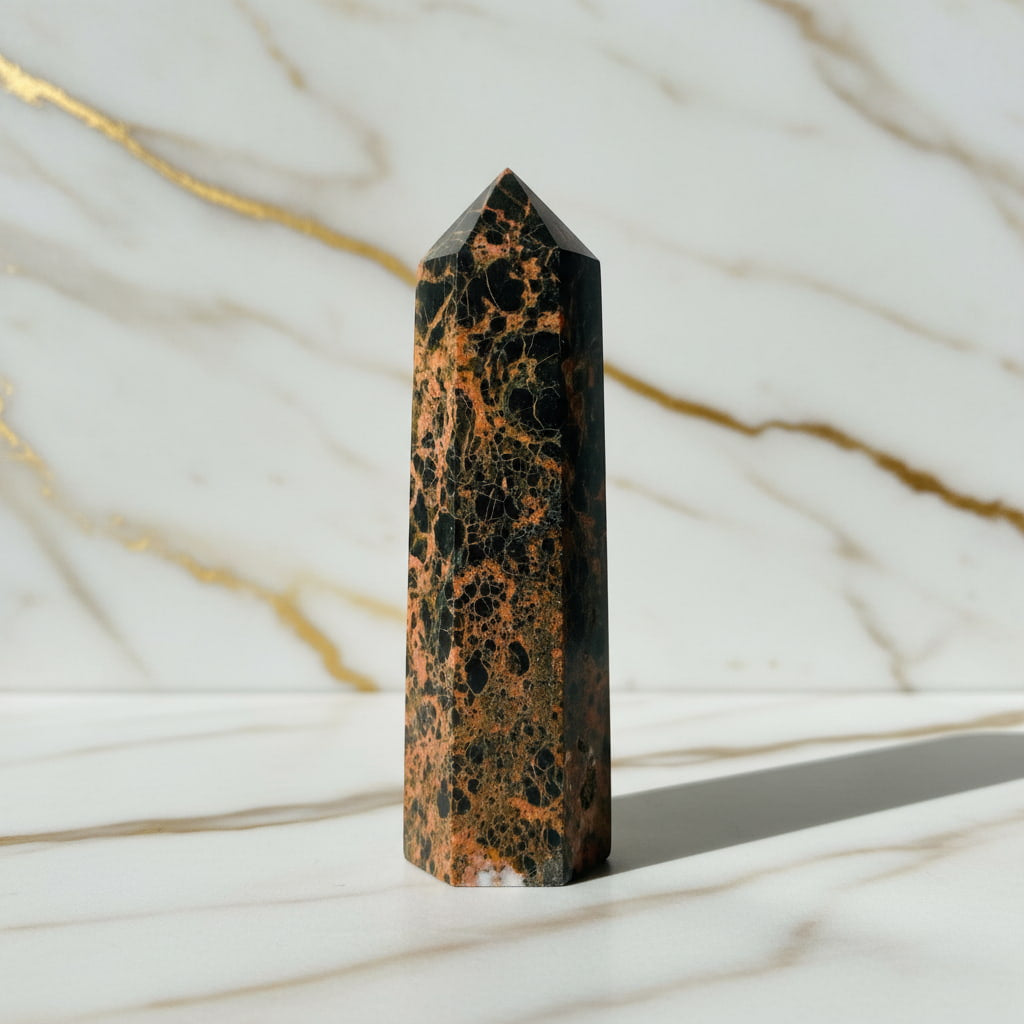 Jaspis Obelisk – Erdung & Schutz