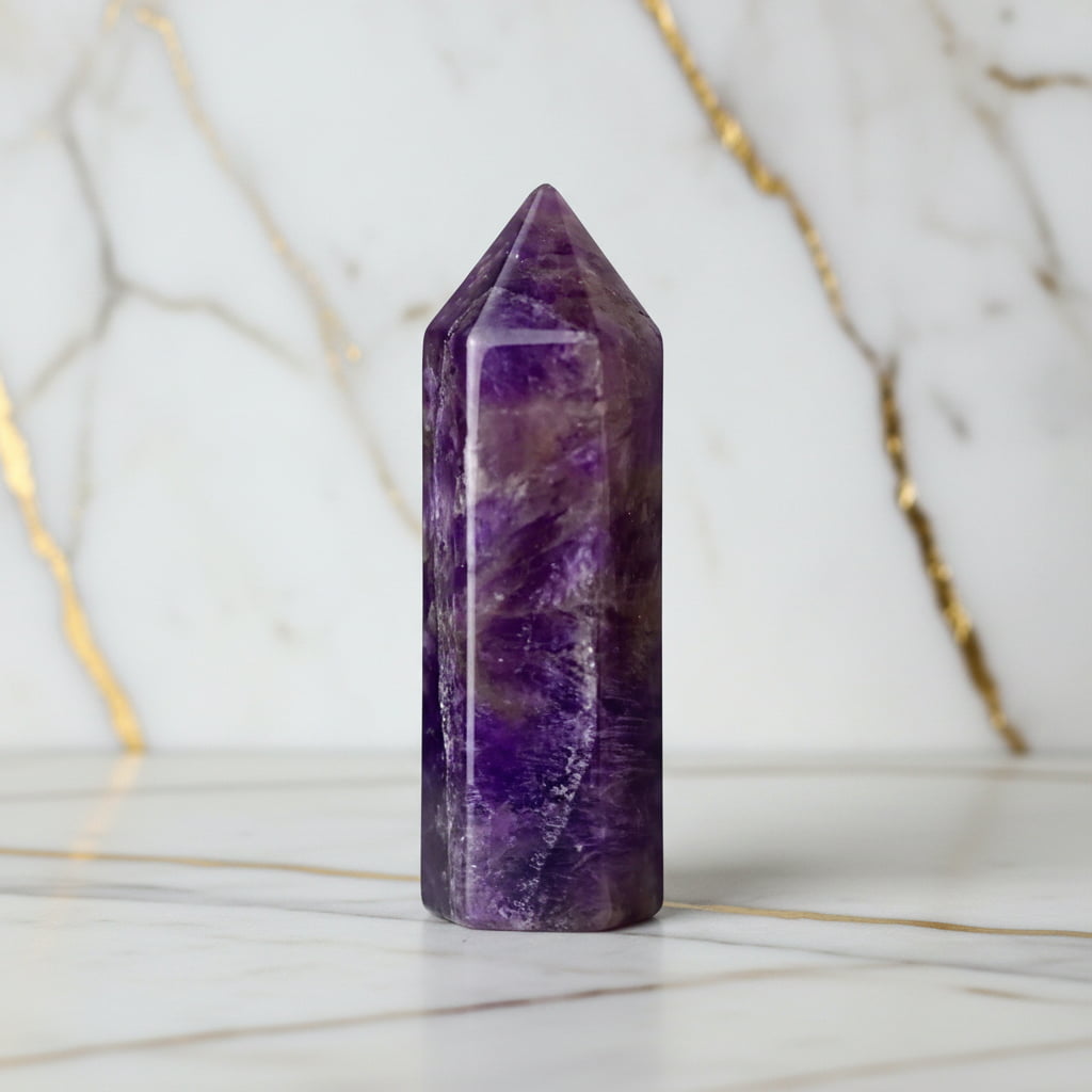 Amethyst Obelisk - Gebündelte Kraft