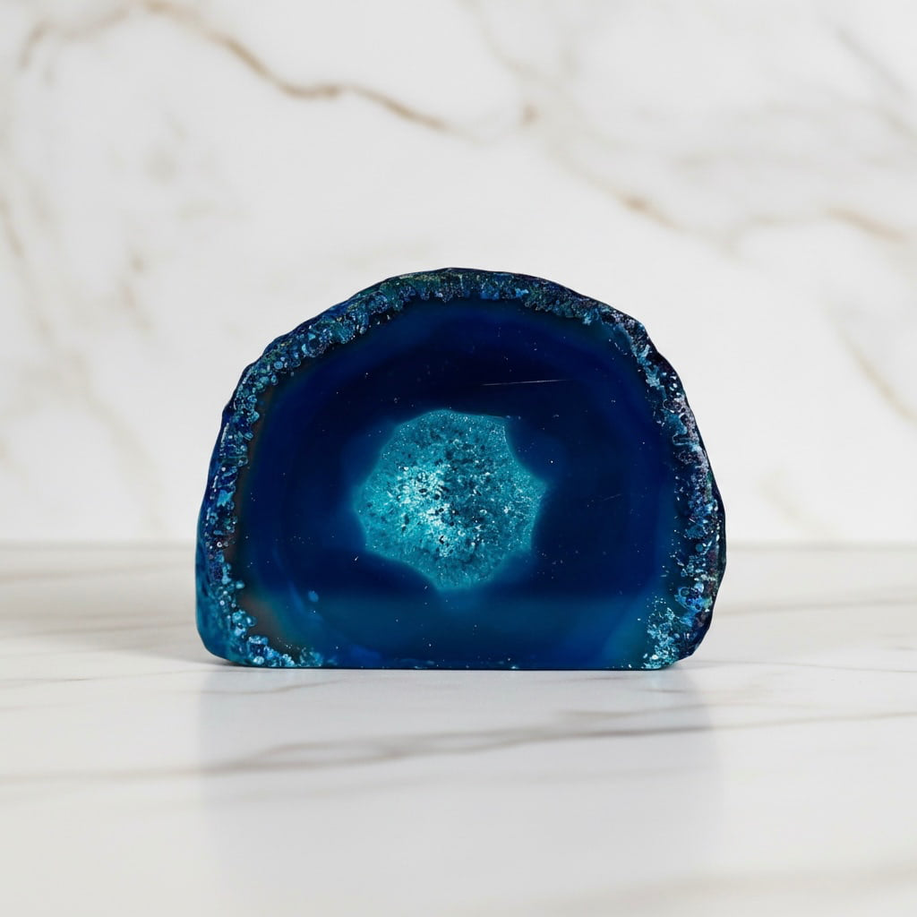 Blauer Achat - Highlight für Harmonie