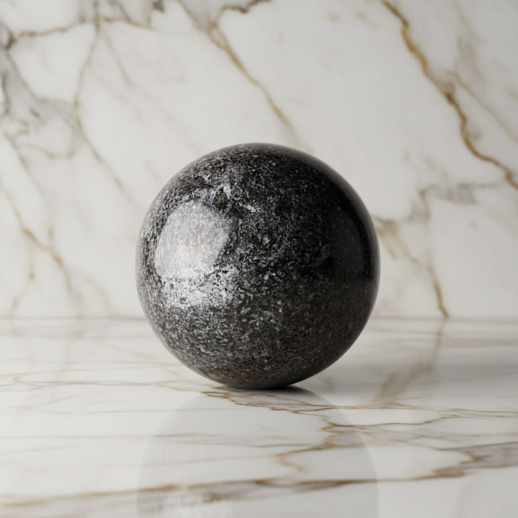 Flammenstein Kugel – Lebendige Ausstrahlung JETZT sichern CrystalScents