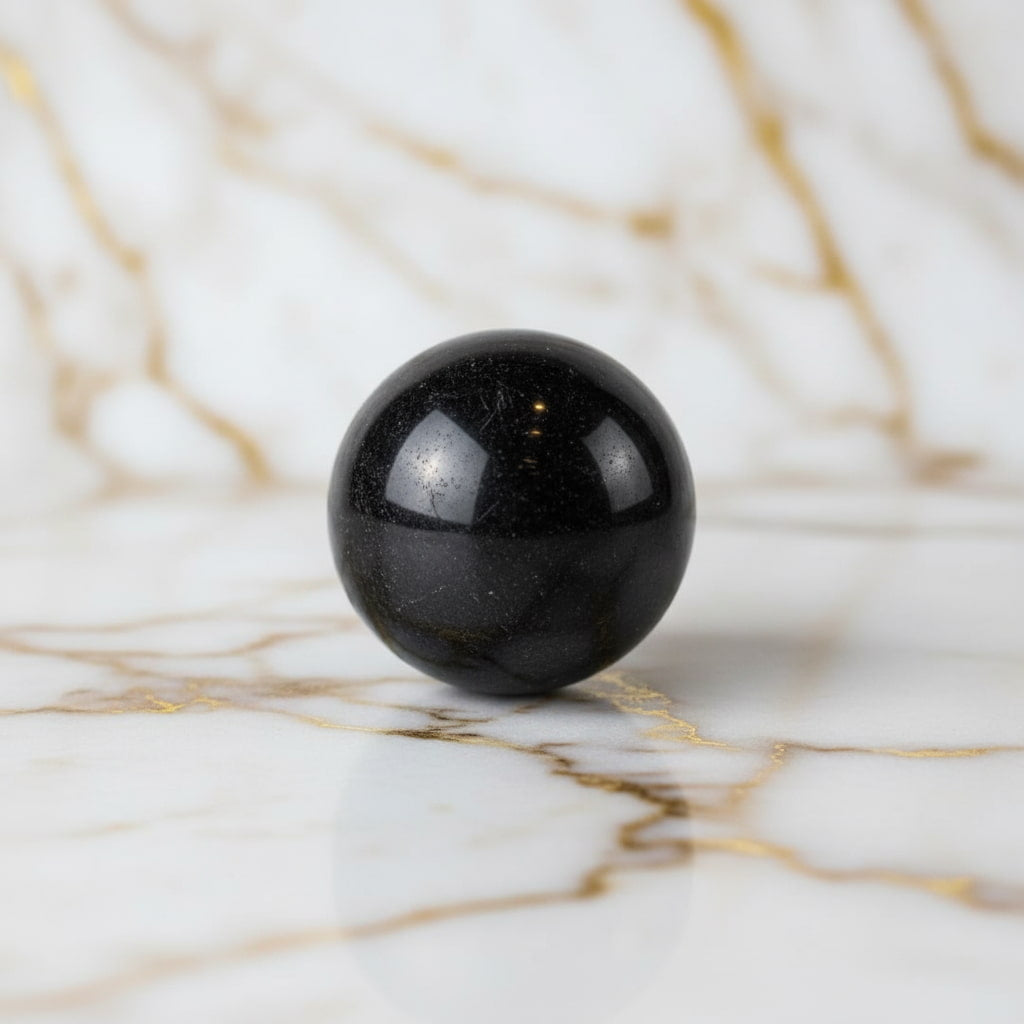 Rutilquarz Kugel – Klarheit & Fokus CrystalScents