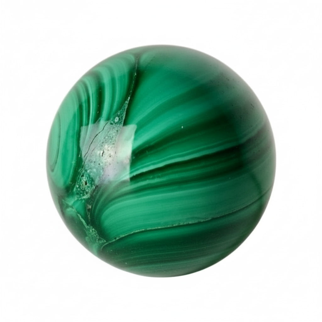 Malachit Kugel – Harmonie & Schutz CrystalScents