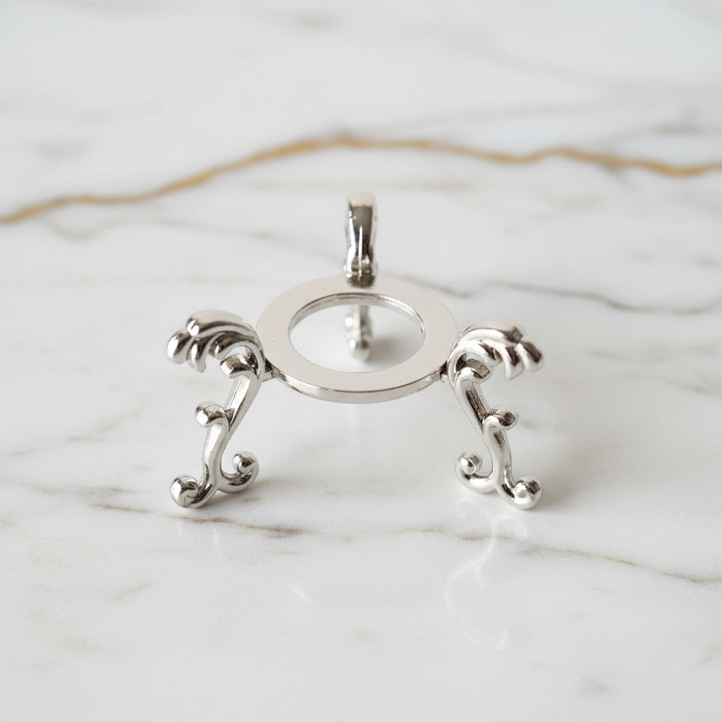 Kugelhalter Silber – Stilvoller Halter für Kristalle