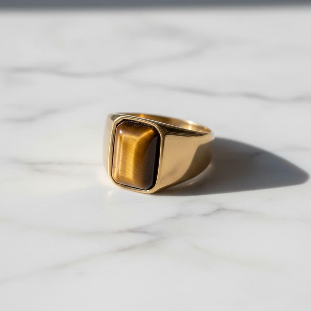 Tigerauge Ring - Klarheit & Fokus JETZT sichern CrystalScents