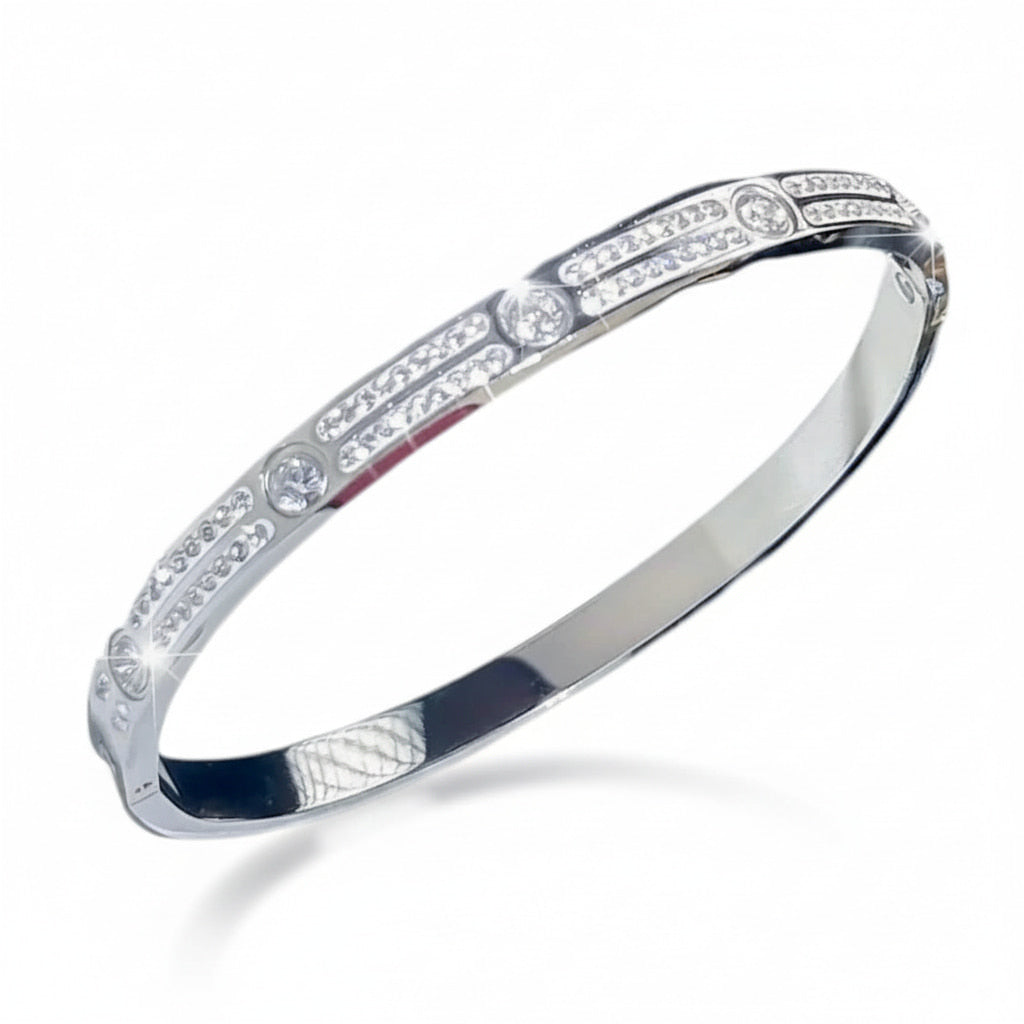 Armband - Silber mit funkelnden Highlights CrystalScents
