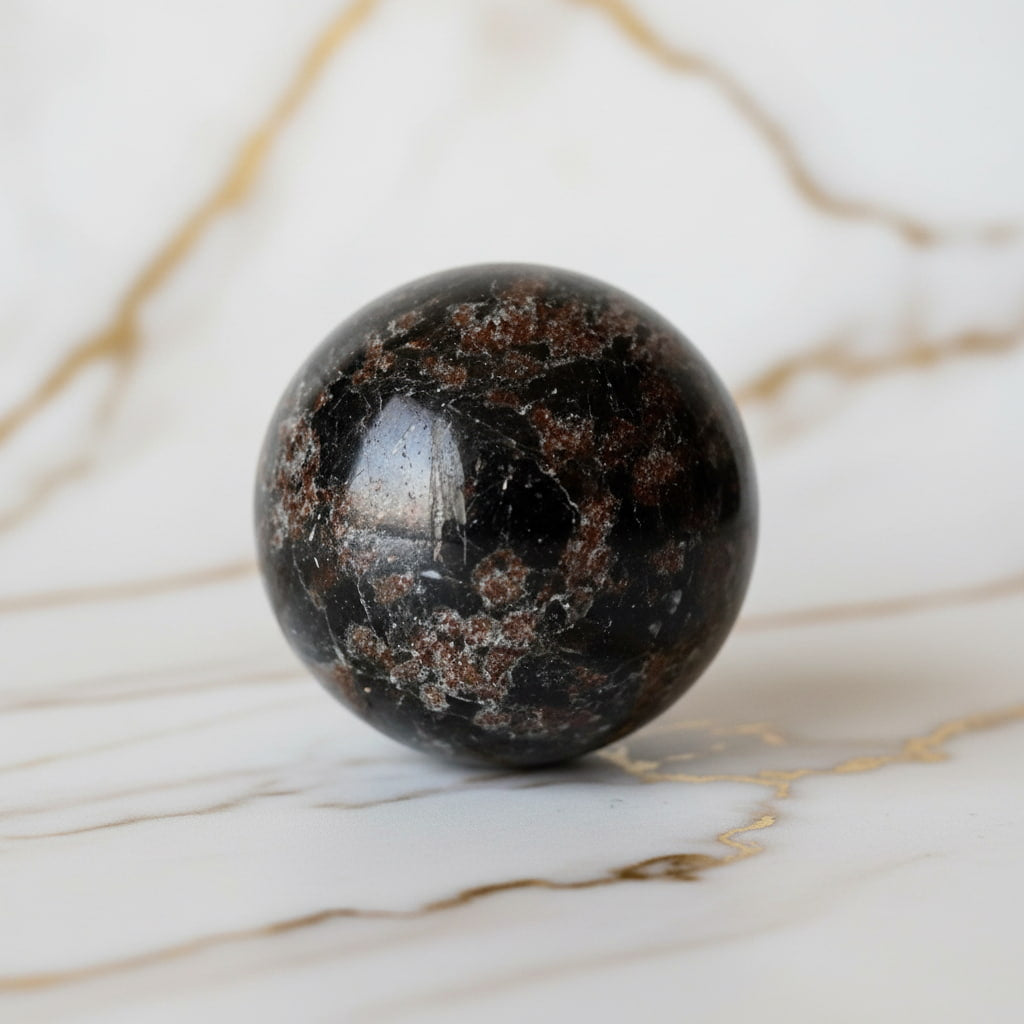 Granat Kugel – Wärme & Vitalität CrystalScents