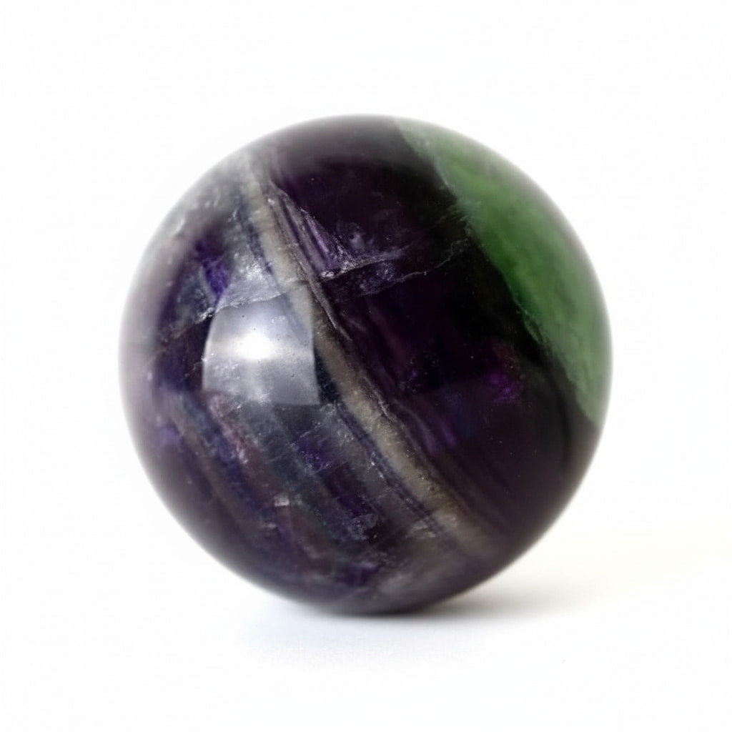 Fluorit Kugel – Lila & Grün JETZT sichern CrystalScents
