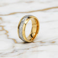 Ring mit harmonischem Silber-Gold-Mix – für elegante Akzente CrystalScents