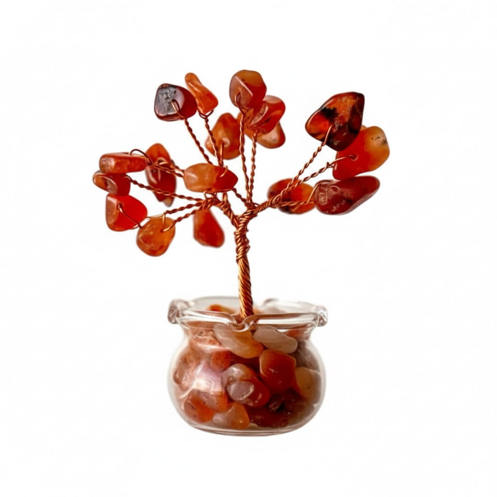 Mini Karneol Baum - Energie überall wo du willst CrystalScents