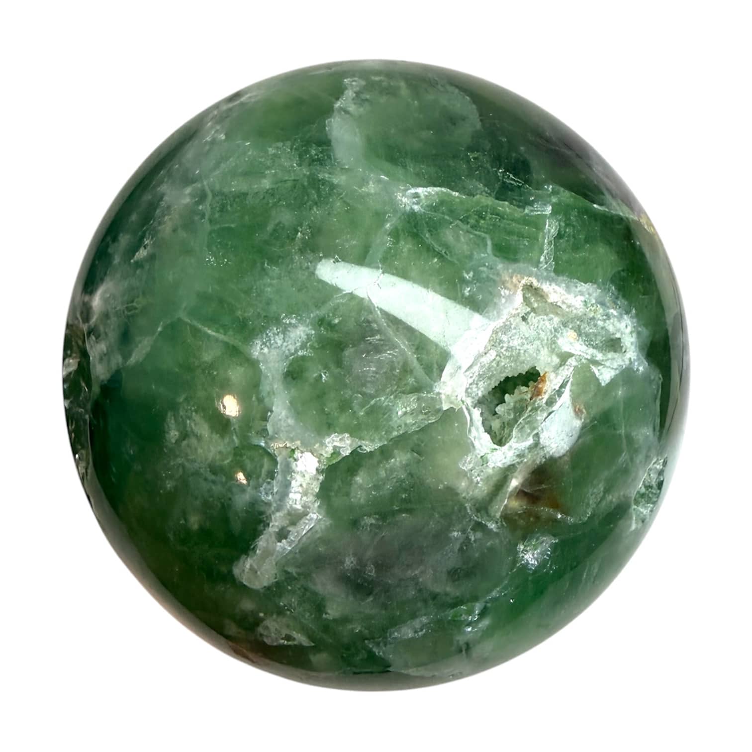 Fluorit Kugel – Farbe & Lebendigkeit