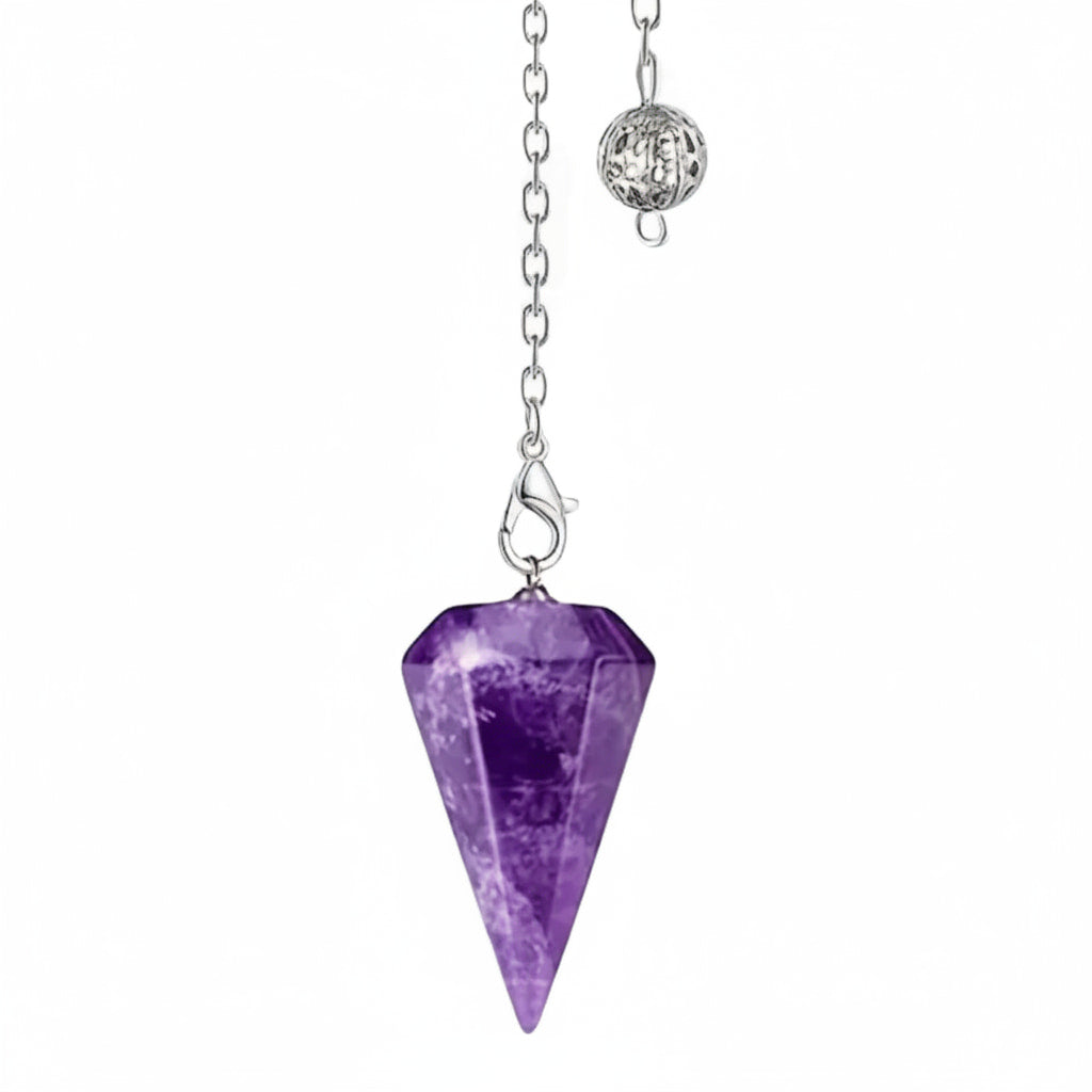 Amethyst Pendel – Meditation & Energiearbeit CrystalScents
