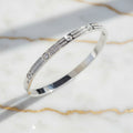 Armband - Silber mit funkelnden Highlights CrystalScents