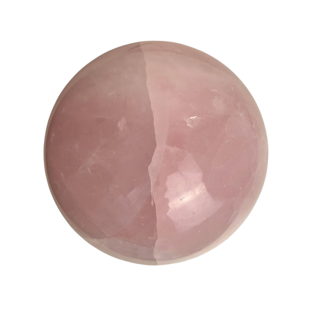 Rosenquarz Kugel – Zarte rosa Schwingungen CrystalScents