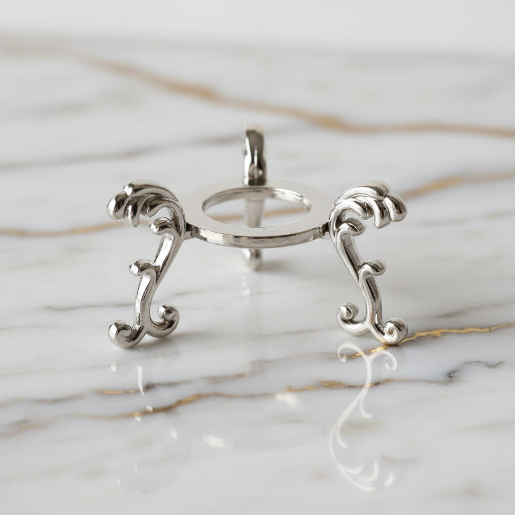 Kugelhalter Silber – Stilvoller Halter für Kristalle