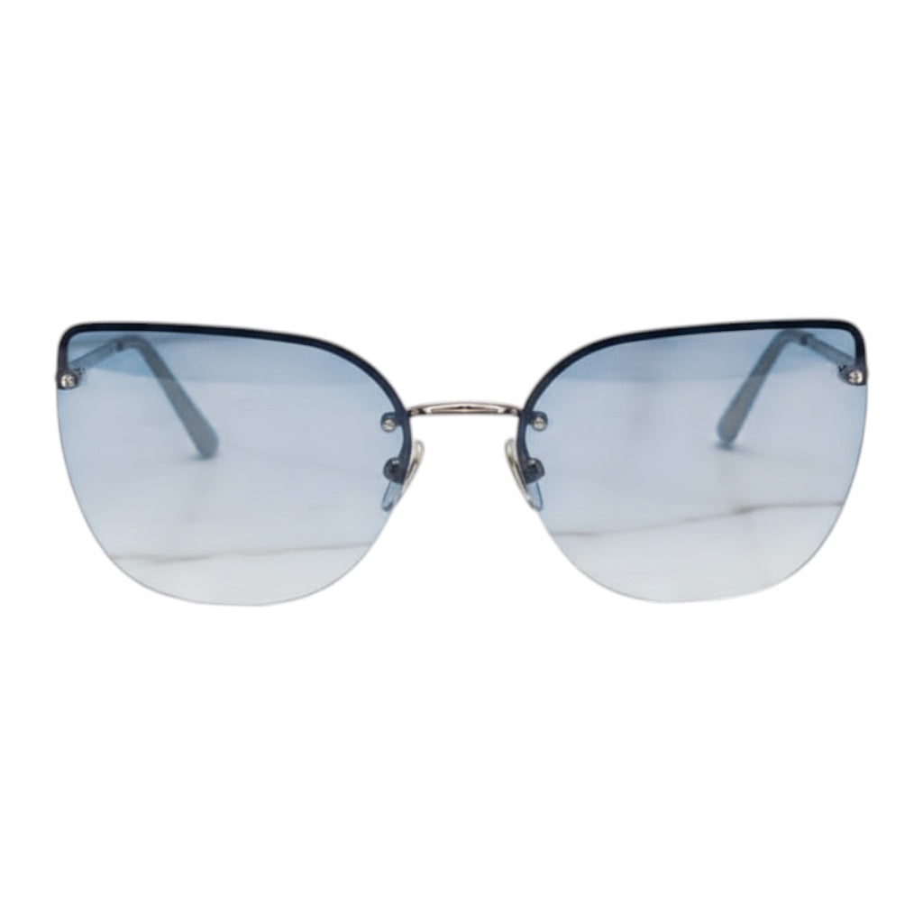Sonnenbrille in blau - Auffällig Cateye CrystalScents