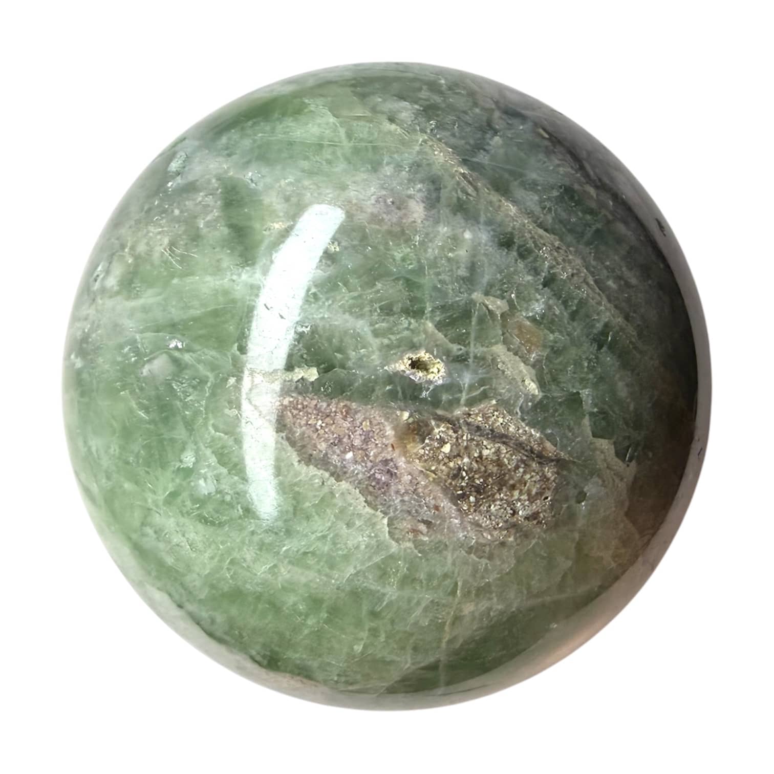 Fluorit Kugel – Freiheit & Natur
