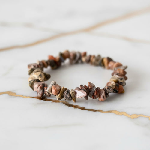 Aragonit Splitterarmband - Erdende Energie CrystalScents