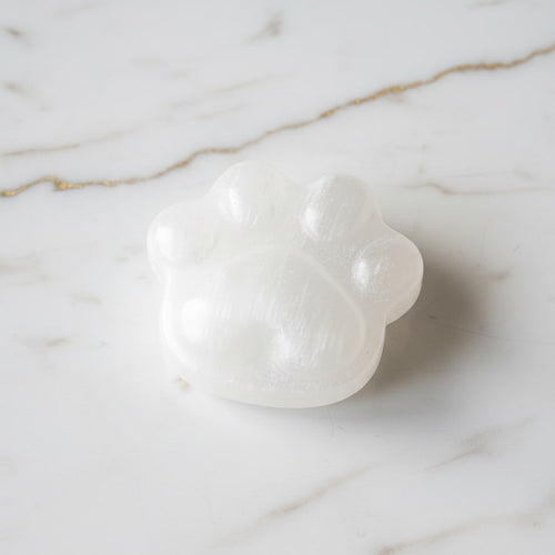 Selenit Pfote – Harmonie & Ausgeglichenheit CrystalScents