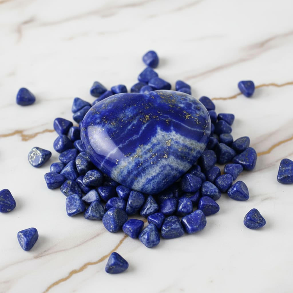 Lapislazuli Herz - Tiefblaue Kleinigkeit