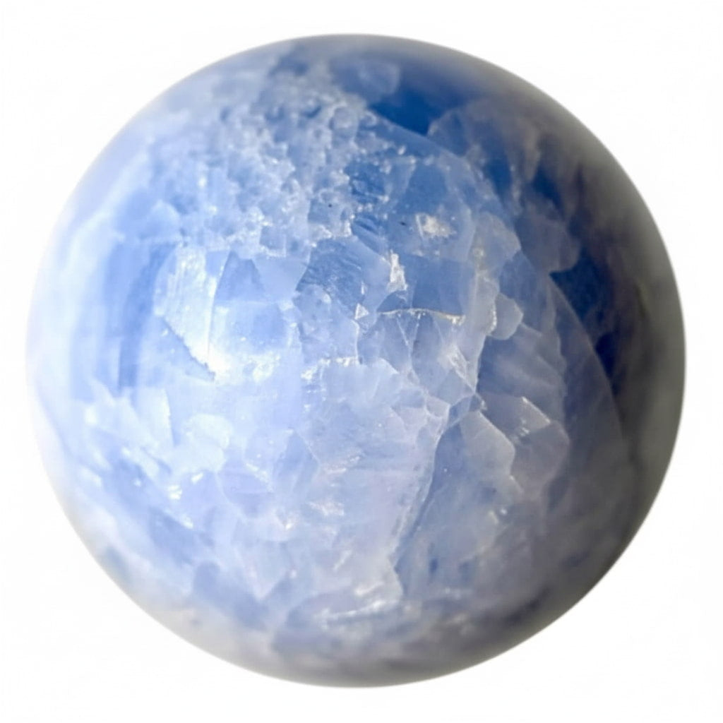 Celestit Kugel – Ruhe & Ausgeglichenheit CrystalScents
