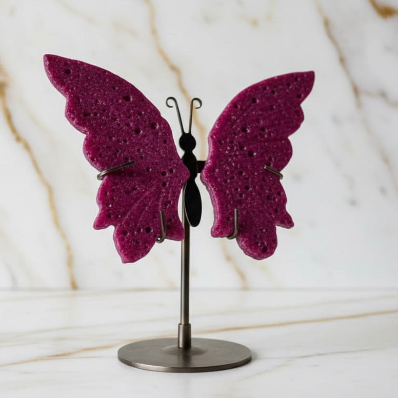 Korund Schmetterling - Leuchtend schön CrystalScents
