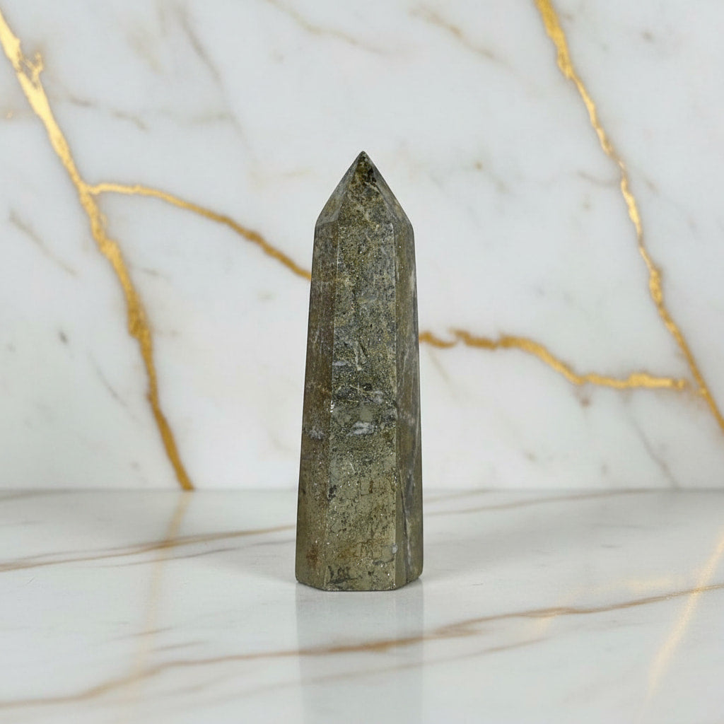 Pyrit Obelisk – Fokus & Erfolg JETZT holen CrystalScents