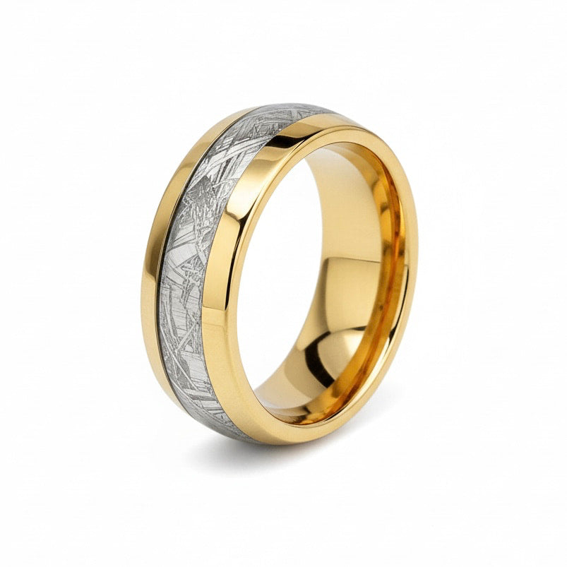 Ring mit harmonischem Silber-Gold-Mix – für elegante Akzente CrystalScents