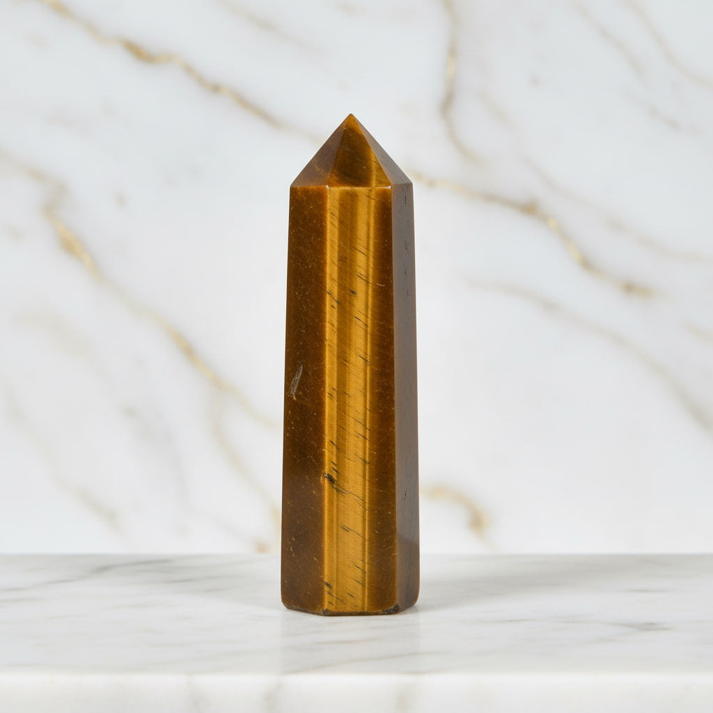 Tigerauge Obelisk - Energie & Harmonie CrystalScents