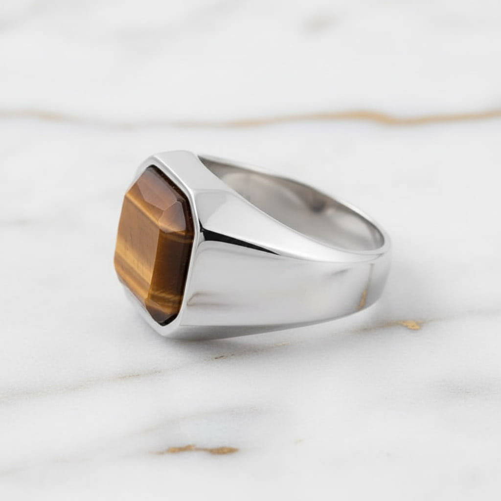 Tigerauge Ring – Eleganz & Stärke JETZT sichern CrystalScents