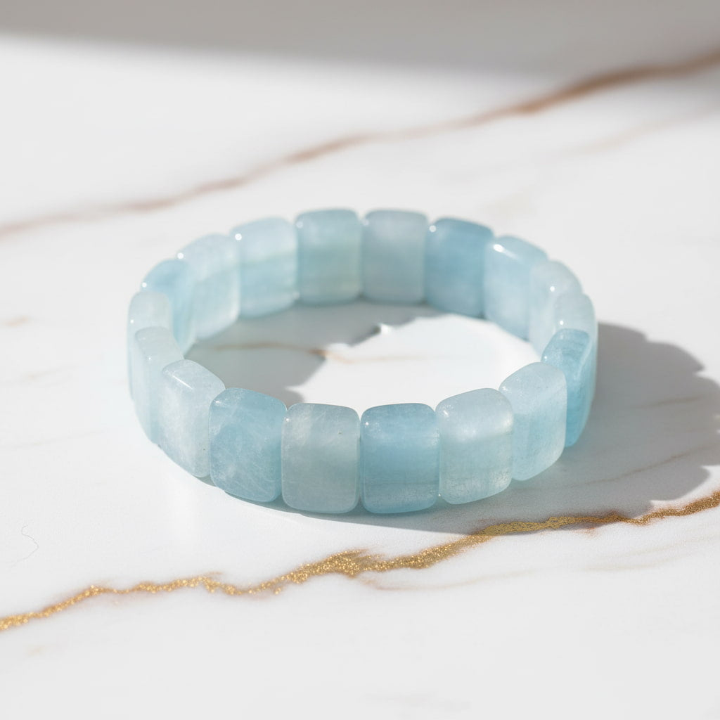 Aquamarin Armband - Ruhe & Ausgeglichenheit