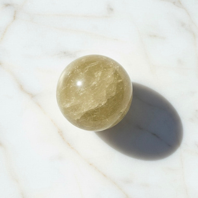 Citrin Kugel – Strahlendes Highlight CrystalScents