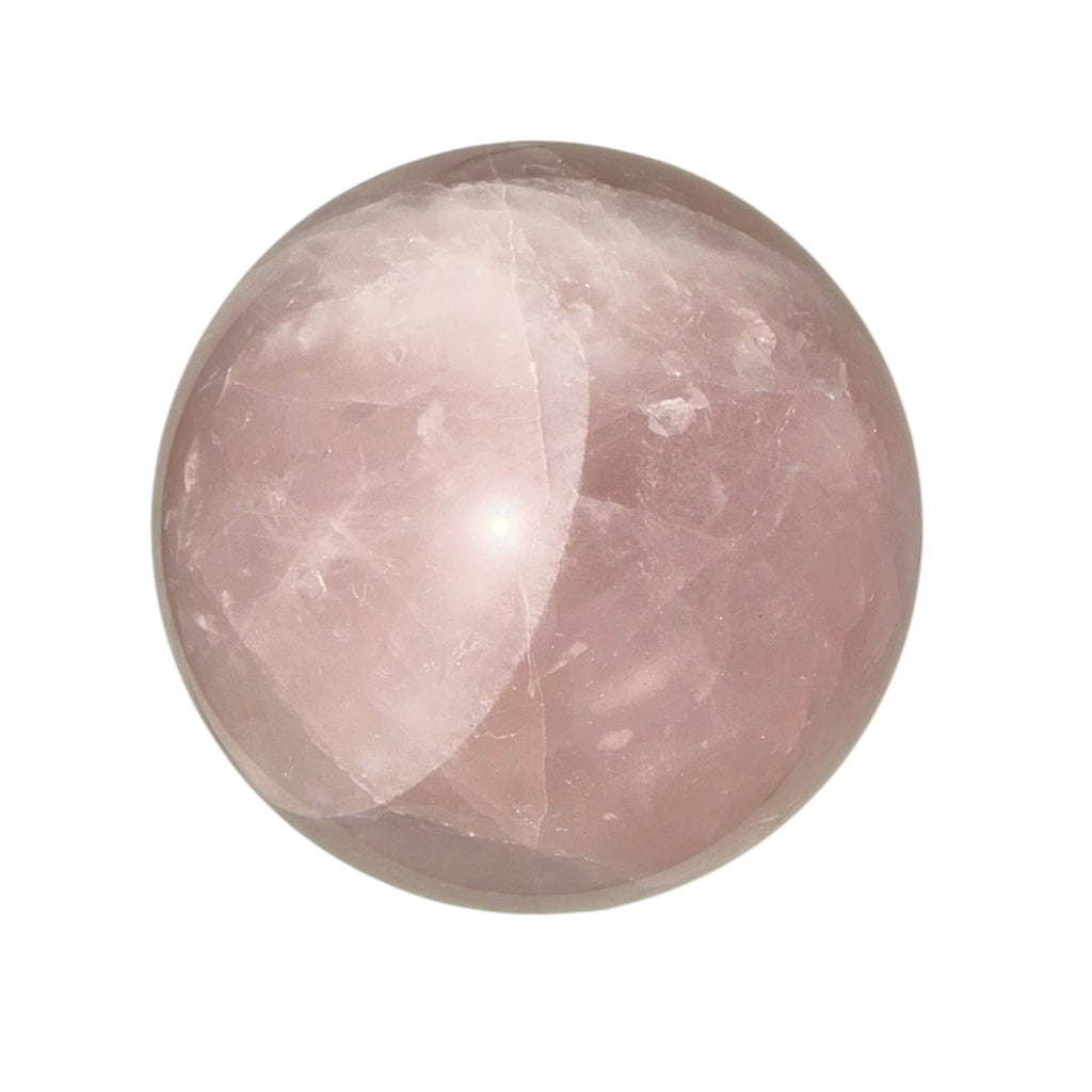 Rosenquarz Kugel – Zarte rosa Schwingungen CrystalScents