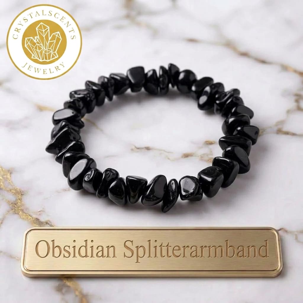 Obsidian Splitterarmband  – Schutz & Balance