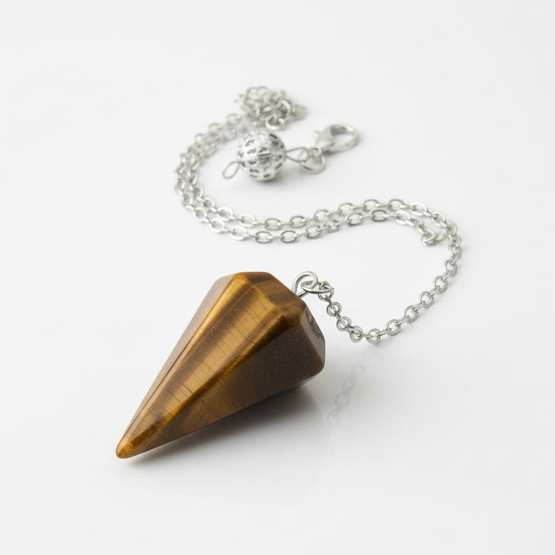 Tigerauge Pendel – Mut & Stabilität CrystalScents