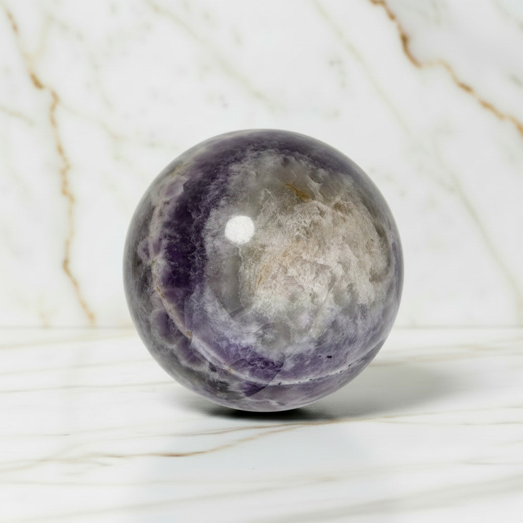 Amethyst Kugel – Ruhe & Energie CrystalScents