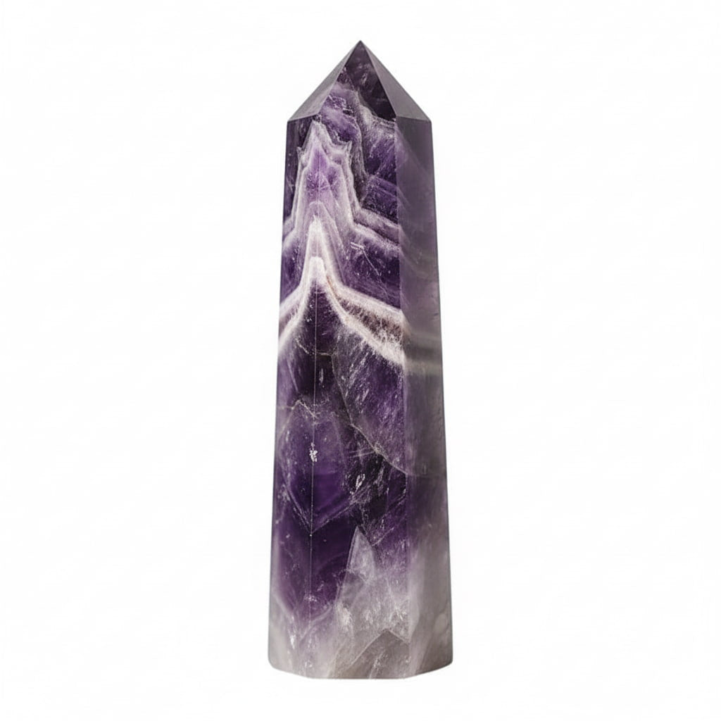 Amethyst Obelisk – Harmonie & Energie | CrystalScents CrystalScents