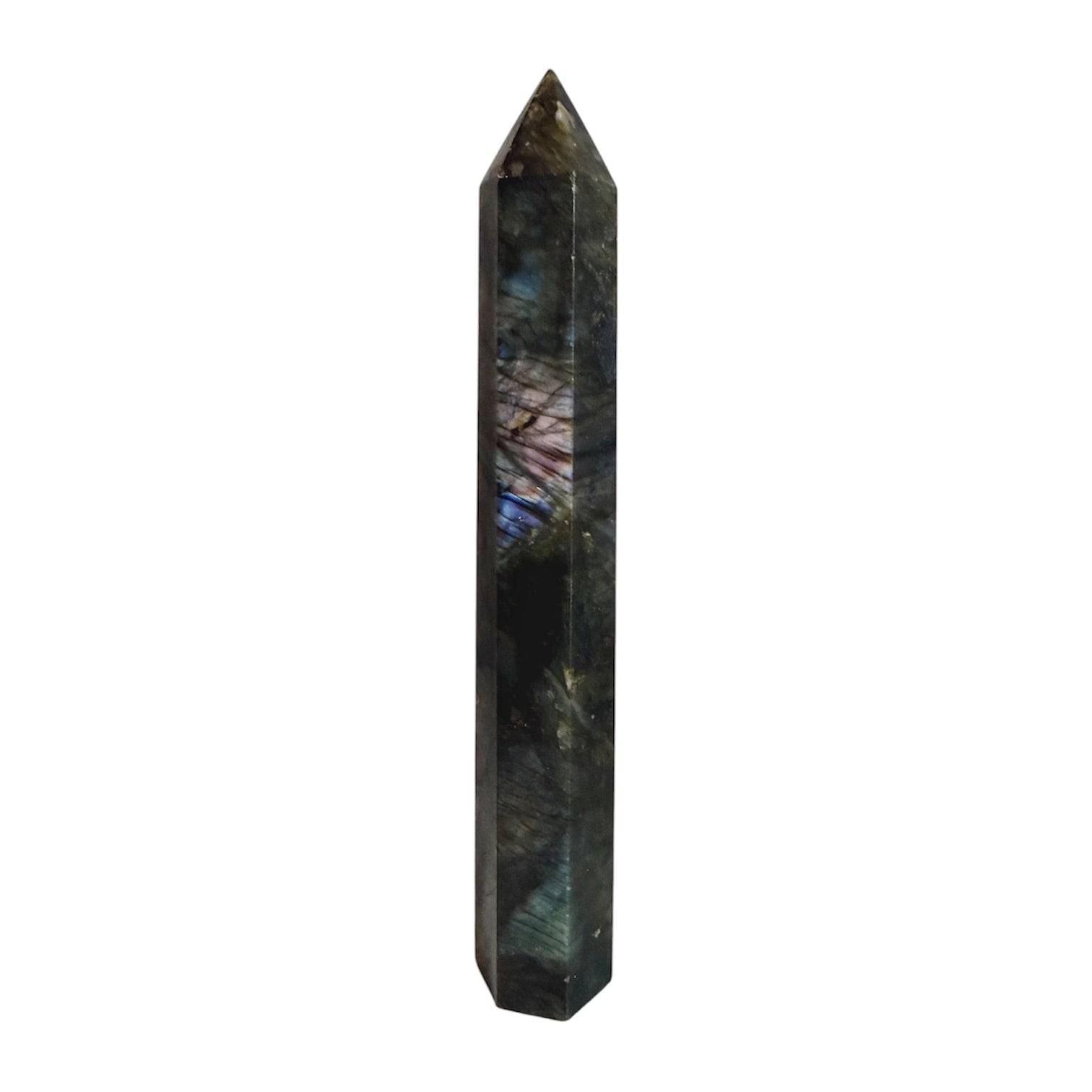 Labradorit Obelisk – Kreativität & Leidenschaft