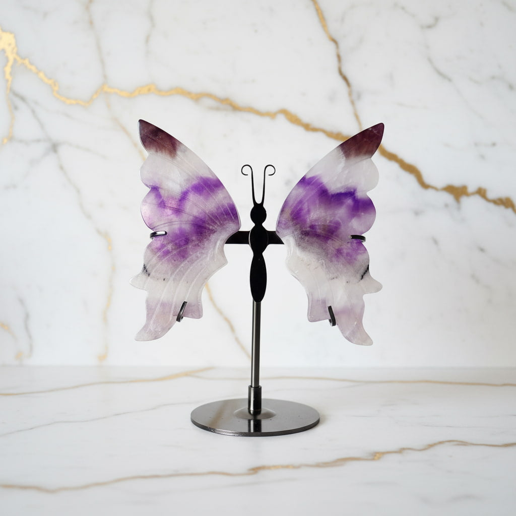 Amethyst Schmetterling - Funkelnde Freiheit