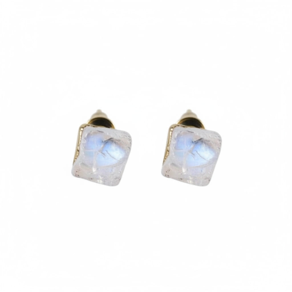 Mondstein Ohrringe - Schimmer & Weiblichkeit CrystalScents