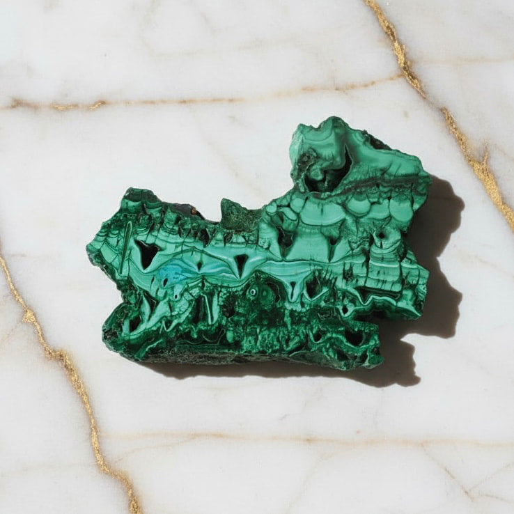 Malachit Scheibe – Kunstvoll & Schützend CrystalScents